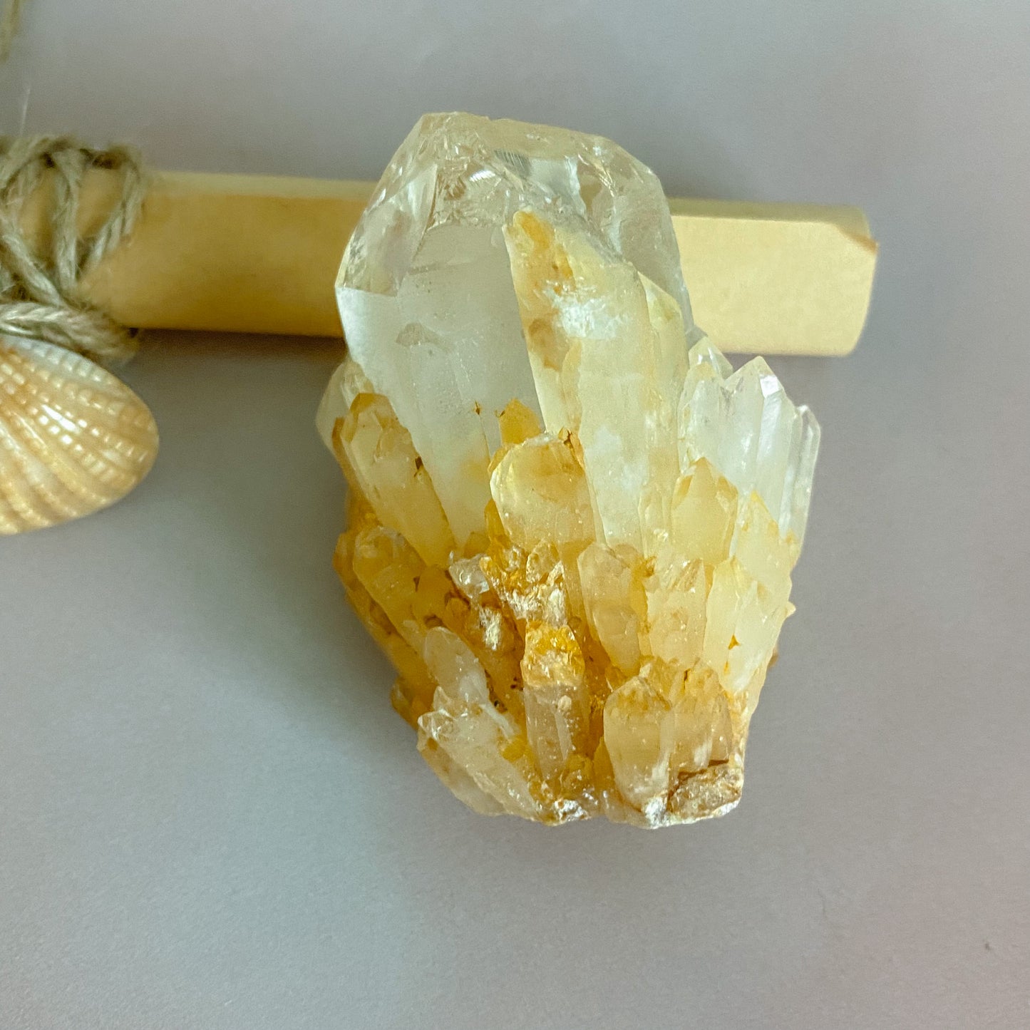 Golden Healer Pineapple Quartz (Large Rainbow)
