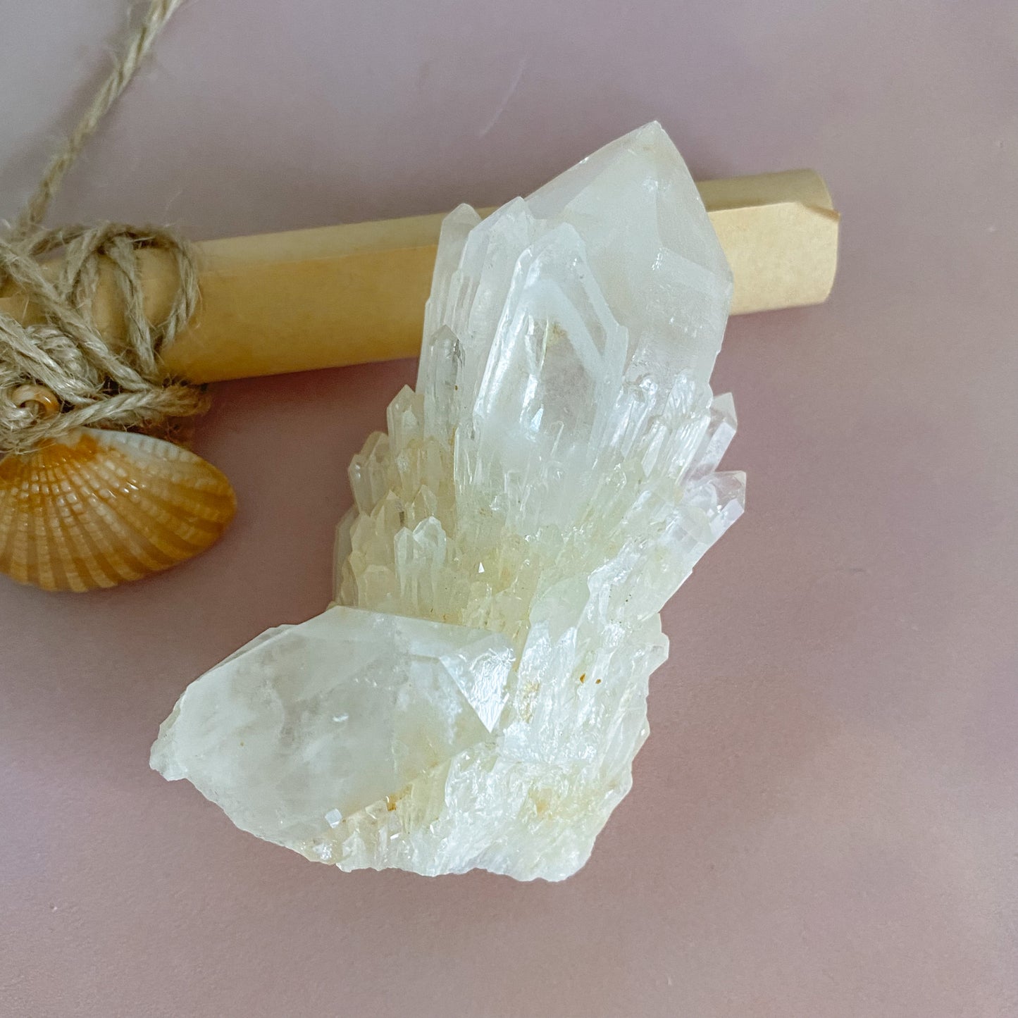 Golden Healer Pineapple Quartz (High frequency)
