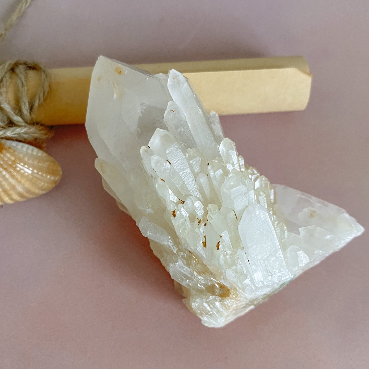 Golden Healer Pineapple Quartz (High frequency)