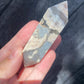 Flower Agate double terminated points