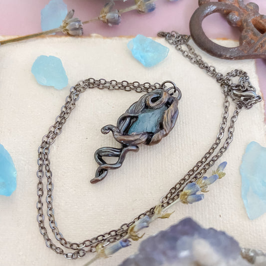 Bog witch Style Copper electro-formed Pendants