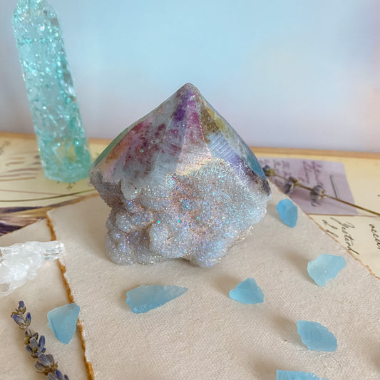 Druzy Aura Sphalerite Tower