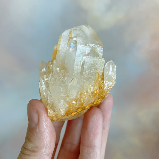 Golden Healer Pineapple Quartz (Large Rainbow)