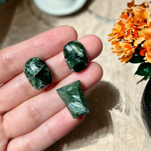 Seraphinite Cabochons